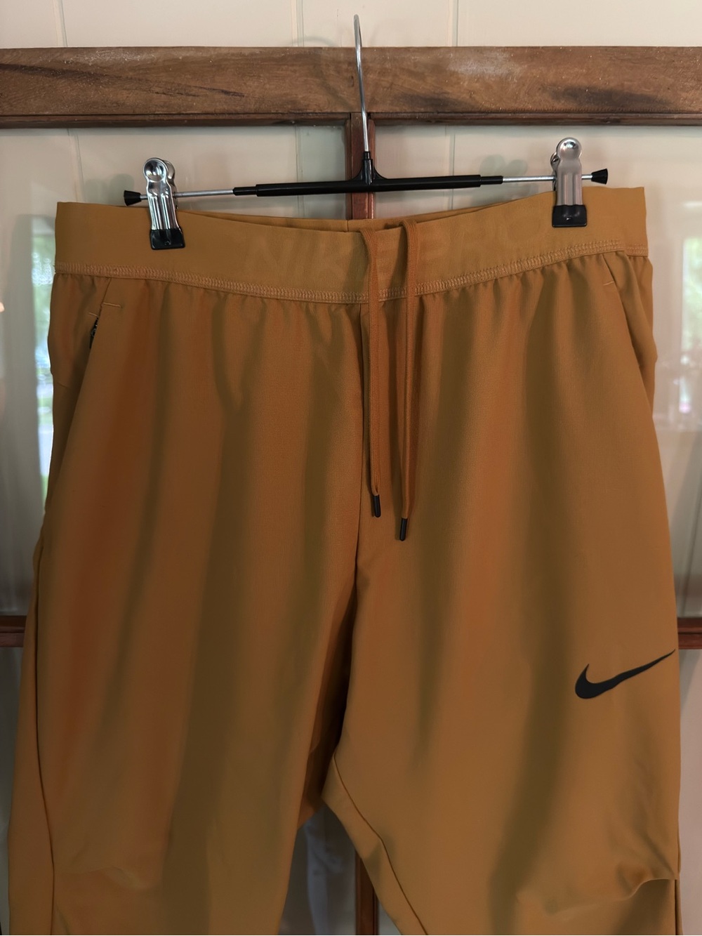 Nike Pro Flex Vent Max Training Jogger Dri-fit Pants Gold Mustard Size Medium - Picture 2 of 8